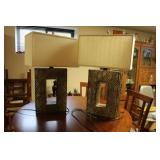 Pair of Table Lamps 27H