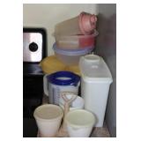Assorted Tupperware & More
