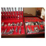 2 Canteen`s with Flatware
