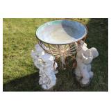 Garden Decor incl Bird Bath