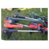 Assorted Garden Trimmers incl Hedge, AS IS
