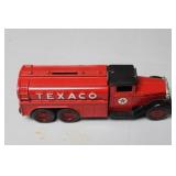 ERTL Texaco Tanker Metal Bank with Key