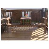 Wooden Bench, Rickety, needs attention