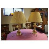 Pair of Table Lamps 25.5H