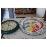 Thermometer & Clock