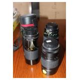 Camera Lenses & Case