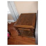Wooden Side Table with Drawer