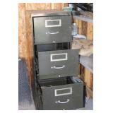 4 Drawer Filing Cabinet - in shed