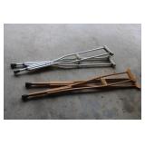 Wooden & Aluminum Crutches
