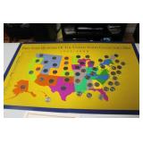 Incomplete First State Quarters of the USA