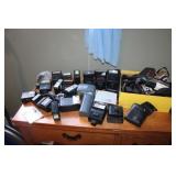 Collection of Camera Flashes & Straps