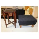 Foot Stool & Small Table