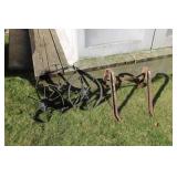 Steel Wheelbarrow Wheels & Support