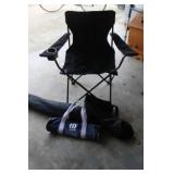 2 Folding Camp Chairs & Mopar BBQ Set