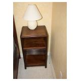 Side Table & Lamp