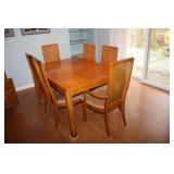 Diningroom Table & 6 Chairs 40 x 56 x 29.5H