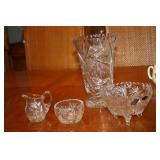 4 Pieces of Pinwheel Crystal