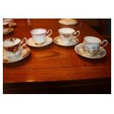 4 Royal Albert Cups & Saucers