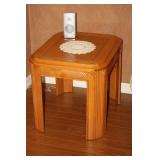 Pair of Side Tables 22 x 27 x 23H
