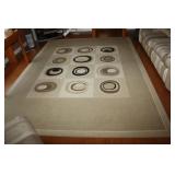 Lovely Area Rug with Non Slip Back 93 x 127