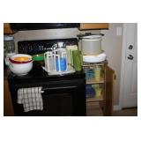 Tupperware & More excluding stove