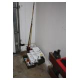 Fishing Poles, Tackle Box & Tackle