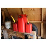 3 Gas Cans