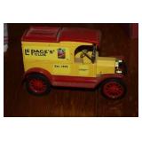 Die Cast Le Page Glue Truck Bank