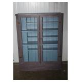 Antique Jam Cupboard 38 x 12.5 x 51H