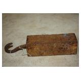 Antique Horse Tether 10H