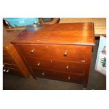 Wooden Dresser 37.5 x 17.5 x 32.5H