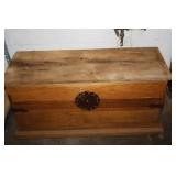 Wooden Trunk 38.5 x 14.5 x 17.5H