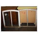 2 Wooden Window Frames