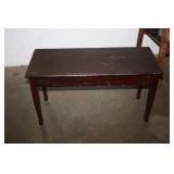 Wooden Piano Bench
