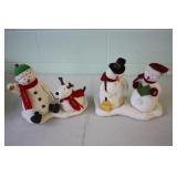 2 Musical/Dancing Snowmen