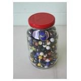 Large Jar of Marbles