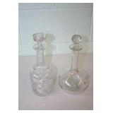 2 Lovely Decanters