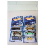 6 Hot Wheels