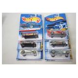 6 Hot Wheels