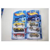 6 Hot Wheels