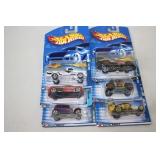 6 Hot Wheels