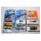 6 Hot Wheels & 2 Matchbox