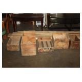 Selection of Wooden Boxes