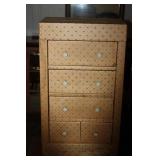 Vintage Cardboard Storage 17 x 10 x 29H