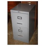 2 Drawer Metal Filing Cabinet