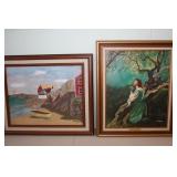 2 Oil Paintings one by Beverly Smith Walker