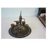 Brass Serving Set