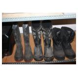 Rubber Boots & More, Various Sizes