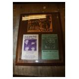 Framed Beatles Merchandise