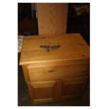 Side Table 24.5 x 17 x 24.5 H